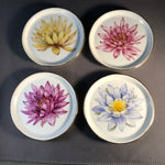 3474 water lilies coasters