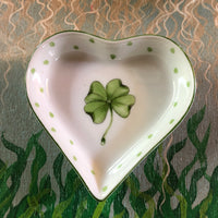 heart four leaf clover