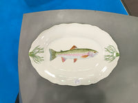 oval fish platter