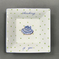 7493 scallop- thinking of you- candy/nut dish-
