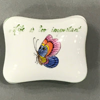 BOX- 4487-BUTTERFLY-'' LIFE IS...''