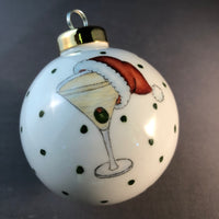 christmas ball- martini