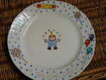 CUSTOM SPECIAL DAY PLATE clown