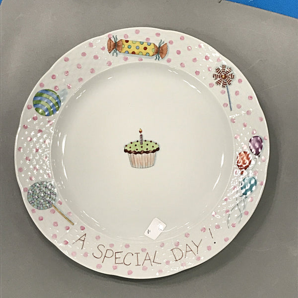 5038  11 1/2" Special Day Plate