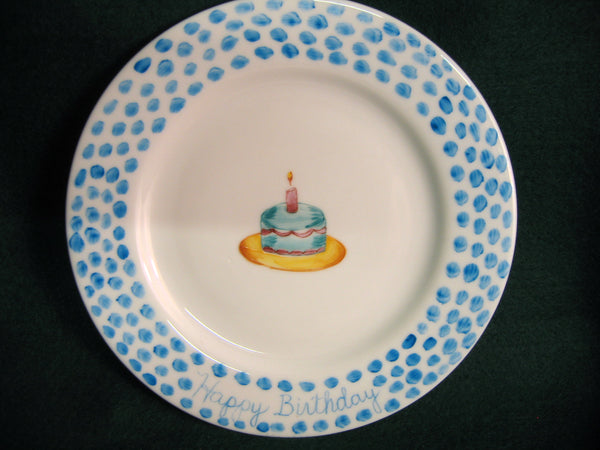 7523 7"Birthday plate